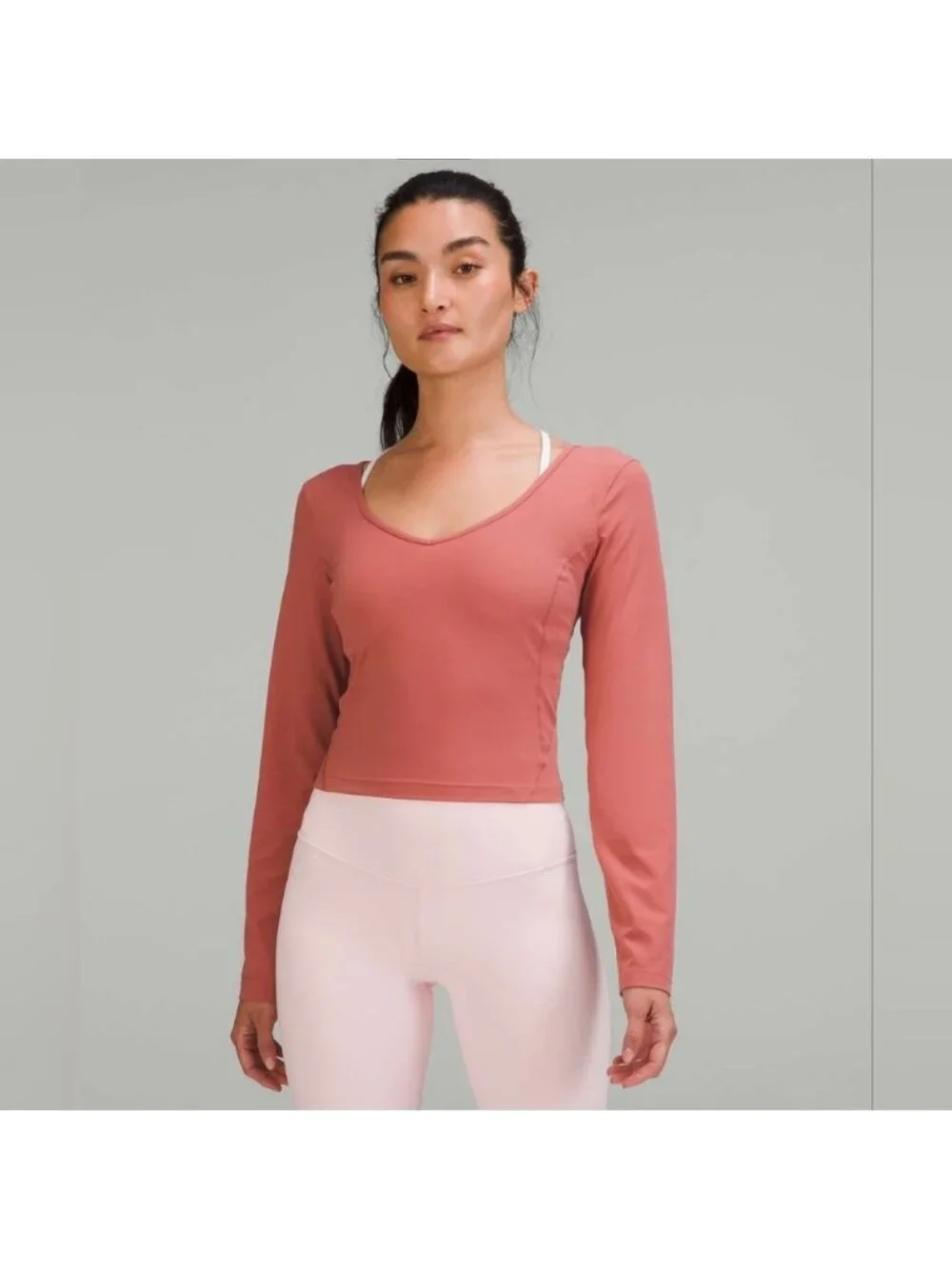 Lululemon Align Long Sleeve Shirt Brier Rose